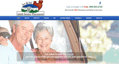 Desktop Screenshot of adultseniorplacement.com